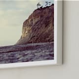 "The Final Wave" - Art Print in Twilight Blue by Matthew Sampson - Frame Close-up