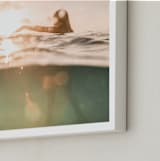 "Pause" - Art Print in Golden Hour by Ashley Kaneko - Frame Close-up