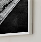 "Study of negative #3" - Art Print in pitch black by Van Tsao - Frame Close-up
