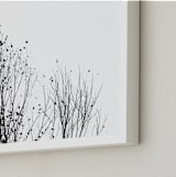 "Fly Fly Away" - Art Print in Night by Karen Kaul - Frame Close-up