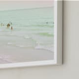 "Beloved Summer" - Art Print in Soothing Sea by Rega - Frame Close-up