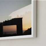 "Indefinite Horizon 2" - Art Print in Sunset by Owl and Toad - Frame Close-up