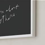 "obligation" - Art Print in Coal by Marabou Design - Frame Close-up