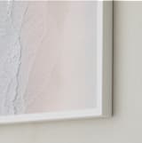 "Gradient State of Mind" - Art Print in Ocean Blue by Tania Medeiros - Frame Close-up