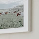 "Wander" - Art Print in Breezy by Sara Hicks Malone - Frame Close-up