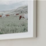 "Wander" - Art Print in Breezy by Sara Hicks Malone - Frame Close-up