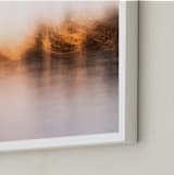 "Lake dreams" - Art Print in Warm Neutral by Jacquelyn Sloane Siklos - Frame Close-up