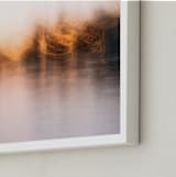 "Lake dreams" - Art Print in Warm Neutral by Jacquelyn Sloane Siklos - Frame Close-up