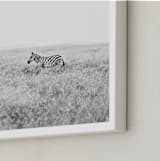 "Going Into the Wild" - Art Print in Black and White by Alison Holcomb - Frame Close-up