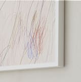 "Amidst the Chaos" - Art Print in Marshmallow by Morgan Kendall - Frame Close-up