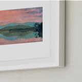 "Rose Water" - Art Print in Rose Water by Stephanie Goos Johnson - Frame Close-up