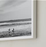 "Ventura 1" - Art Print in charcoal by Kamala Nahas - Frame Close-up