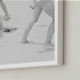 "Autonomy" - Art Print in Black and White by Shawna Urban - Frame Close-up