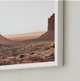 "Valley Sunrise" - Art Print in Sunrise by 1885 Atelier - Frame Close-up