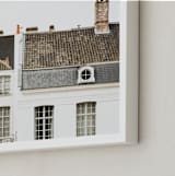 "Ghent" - Art Print in Slate by Heather Deffense - Frame Close-up