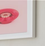 "Call Me Maybe 1" - Art Print in Baby Pink by Deborah Chou - Frame Close-up