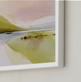 "Green View" - Art Print in Fields by Shina Choi - Frame Close-up