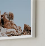 "Upward" - Art Print in Desert by Ilze Lucero - Frame Close-up