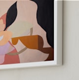 "Magic Gardens II" - Art Print in Peach Paradise by cyrille gulassa - Frame Close-up