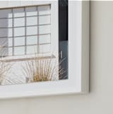 "Ballroom 2" - Art Print in White by Haley Warner - Frame Close-up