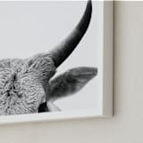 "Jane Gallagher" - Art Print in Slate by Amy Carroll - Frame Close-up