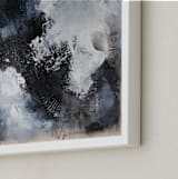 "One Night" - Art Print in Black & Beige by Julia Contacessi - Frame Close-up