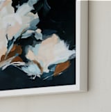 "Night Market" - Art Print in Midnight by Mya Bessette - Frame Close-up