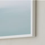 "Morning Surf" - Art Print in Sea Glass by Mike Sunu - Frame Close-up