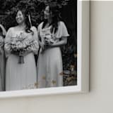 "Hearts: Landscape Foil Framed Photo" - Foil Framed Photo in Gold by Ashlee Townsend - Frame Close-up