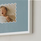 "Squiggle: Landscape" - Framed Photo in Sky by Kelly Watkins - Frame Close-up