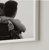 "Overlay: Landscape" - Framed Photo in Ivory by Pippa Shaw - Frame Close-up