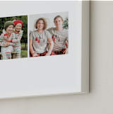 "Three Photo: Landscape Framed Photo" - Framed Photo in Cotton by jomolo - Frame Close-up