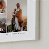 "Four Photo: Landscape Framed Photo" - Framed Photo in Sugar by Angela Garrick - Frame Close-up