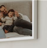 "The Big Picture: Mother's Day Framed Photo" - Framed Photo in White by Minted - Frame Close-up