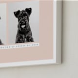 "Portrait Pair" - Framed Photo in Blush by Becky Nimoy - Frame Close-up