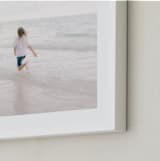 "The Big Picture" - Framed Photo in White by Minted - Frame Close-up