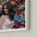 "The Big Picture: Valentine's Framed Photo" - Framed Photo in White by Minted - Frame Close-up
