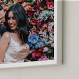 "The Big Picture: Valentine's Framed Photo" - Framed Photo in White by Minted - Frame Close-up