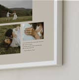 "Harmony" - Framed Photo in Crepe by Emily Sabol Goss - Frame Close-up