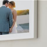 "The Big Picture: Valentine's Framed Photo" - Framed Photo in White by Minted - Frame Close-up
