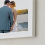 "The Big Picture: Valentine's Framed Photo" - Framed Photo in White by Minted - Frame Close-up