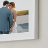 "The Big Picture: Valentine's Framed Photo" - Framed Photo in White by Minted - Frame Close-up