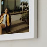 "The Big Picture: Graduation Framed Photo" - Framed Photo in White by Minted - Frame Close-up