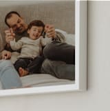 "The Big Picture: Mother's Day Framed Photo" - Framed Photo in White by Minted - Frame Close-up