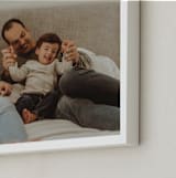 "The Big Picture: Mother's Day Framed Photo" - Framed Photo in White by Minted - Frame Close-up