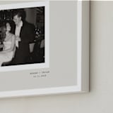 "Timeless Touch: Landscape" - Framed Photo in Ivory by Cass Loh - Frame Close-up