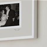 "Timeless Touch: Landscape" - Framed Photo in Ivory by Cass Loh - Frame Close-up