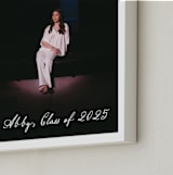 "Greetings Three Photo: Framed Photo" - Framed Photo in Cloud by Ashley Iwafuchi - Frame Close-up