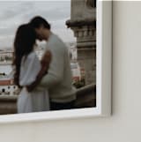 "The Big Picture: Landscape Framed Photo" - Framed Photo in White by Minted - Frame Close-up