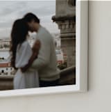 "The Big Picture: Landscape Framed Photo" - Framed Photo in White by Minted - Frame Close-up